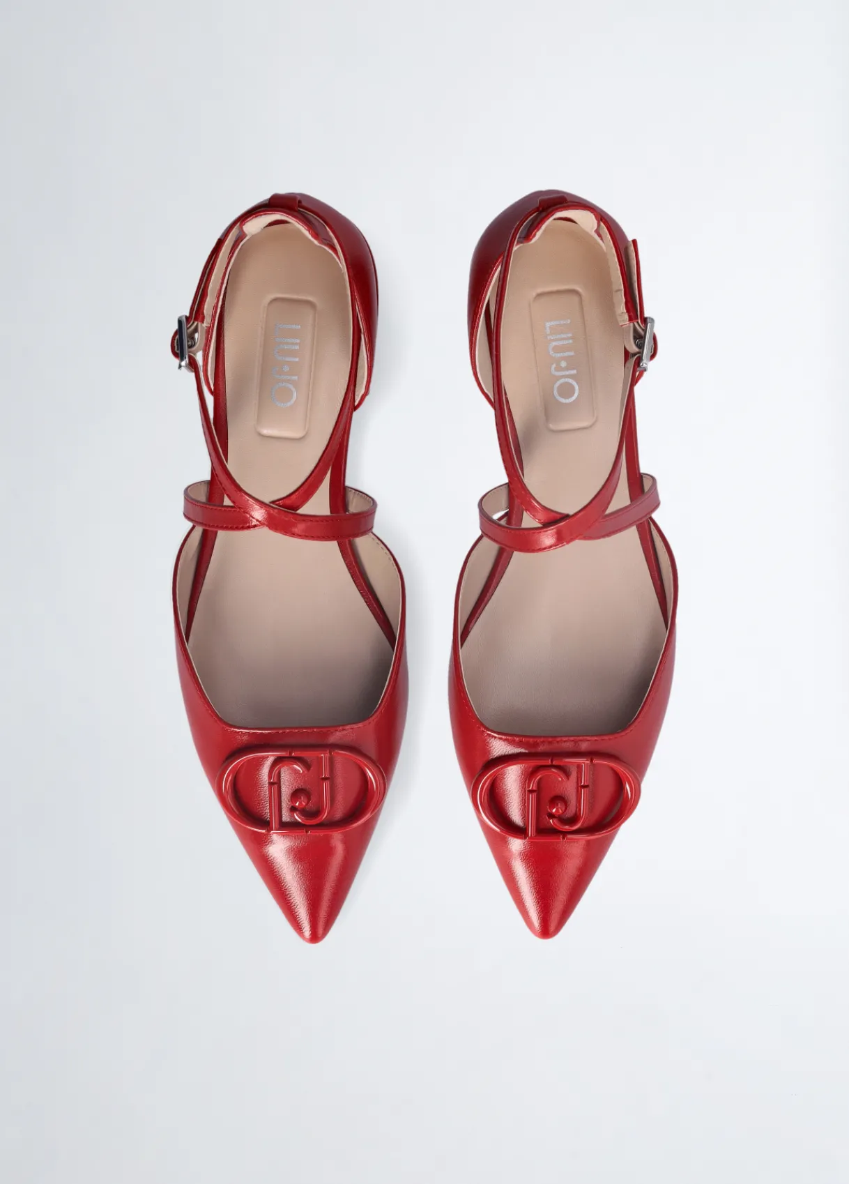 Liu Jo Ballerines avec maxi logo|Femme Mocassins