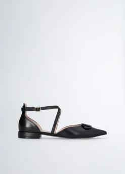 Liu Jo Ballerines avec maxi logo|Femme Mocassins
