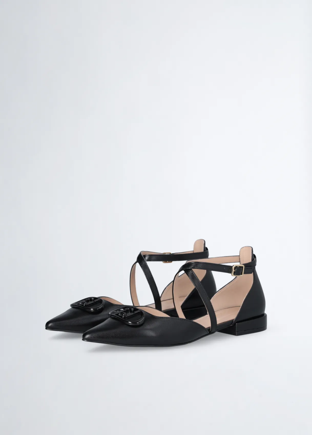Liu Jo Ballerines avec maxi logo|Femme Mocassins