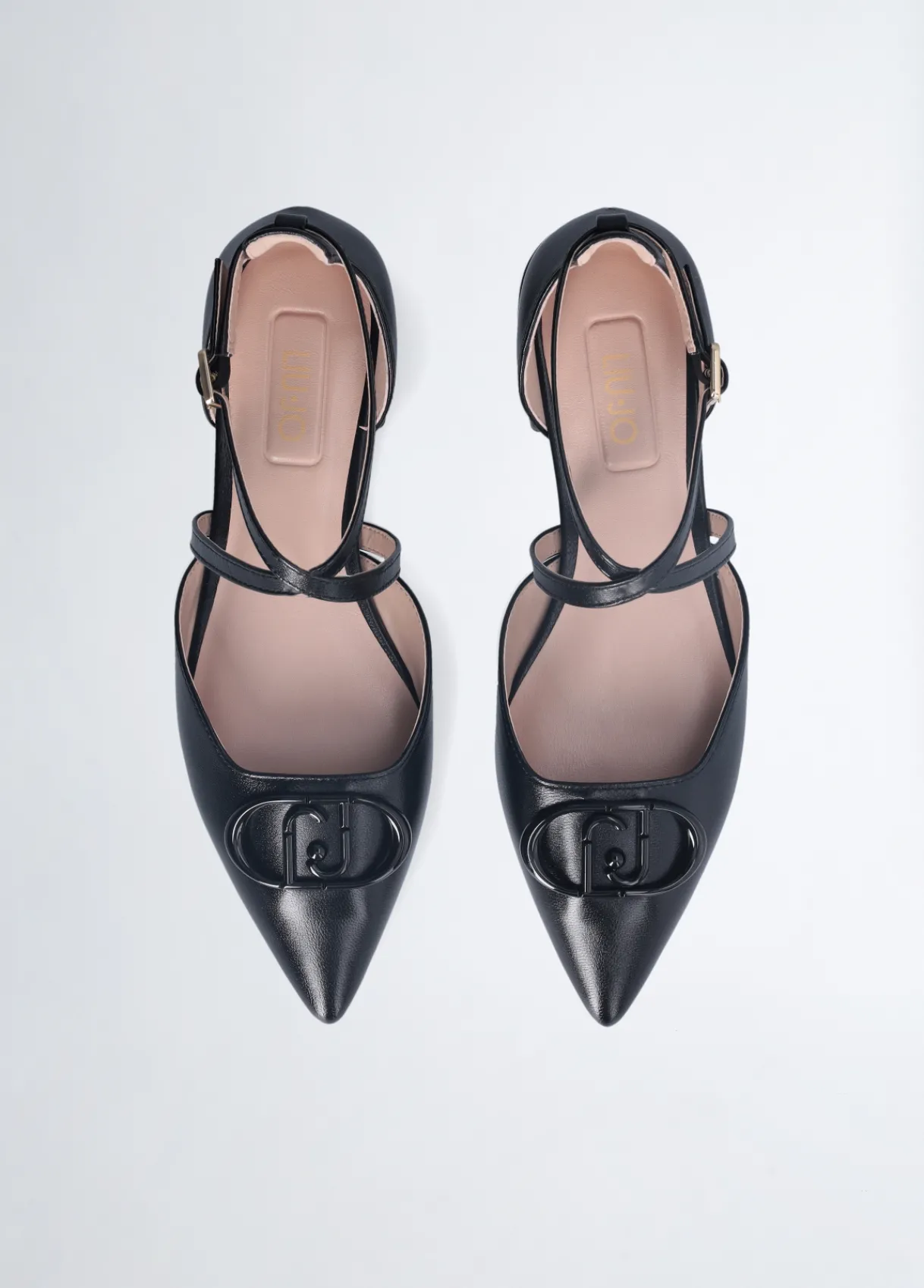 Liu Jo Ballerines avec maxi logo|Femme Mocassins