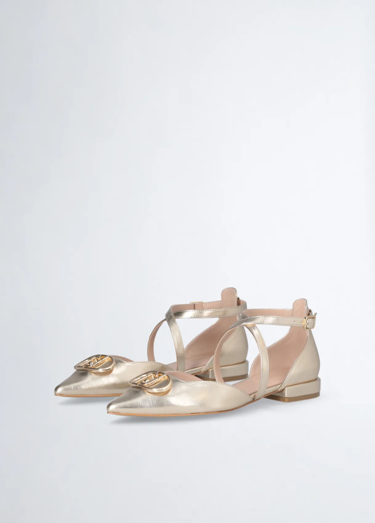 Liu Jo Ballerines avec maxi logo|Femme Mocassins