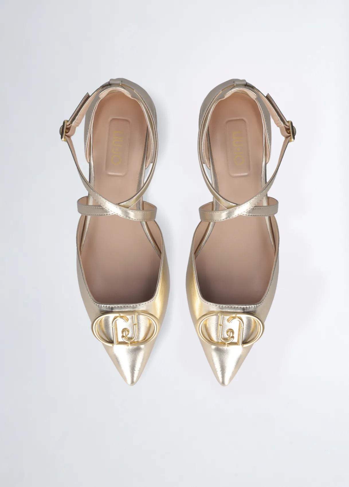 Liu Jo Ballerines avec maxi logo|Femme Mocassins