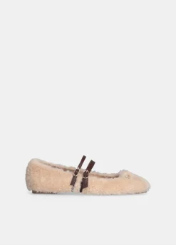Liu Jo Ballerines effet peau lainée|Femme Mocassins