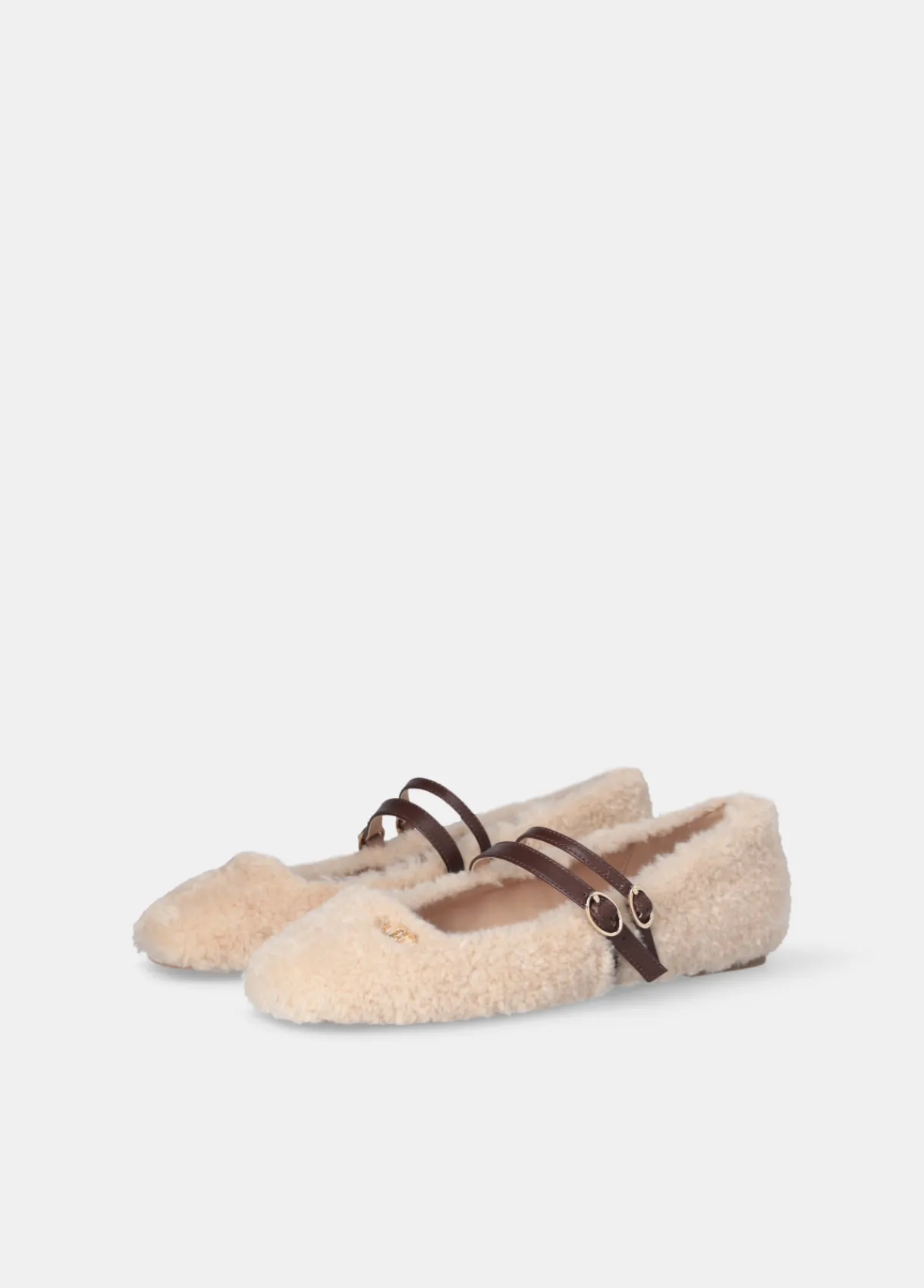 Liu Jo Ballerines effet peau lainée|Femme Mocassins