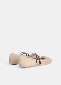 Liu Jo Ballerines effet peau lainée|Femme Mocassins