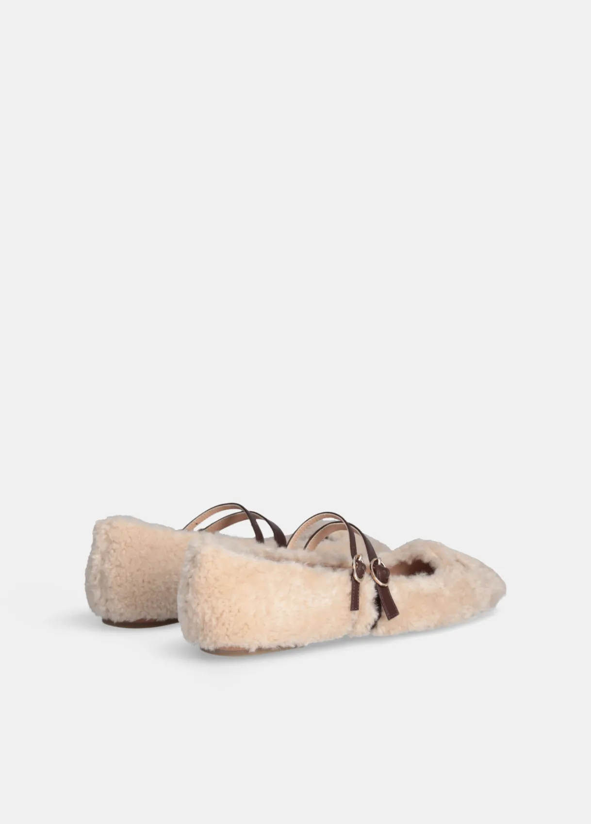 Liu Jo Ballerines effet peau lainée|Femme Mocassins