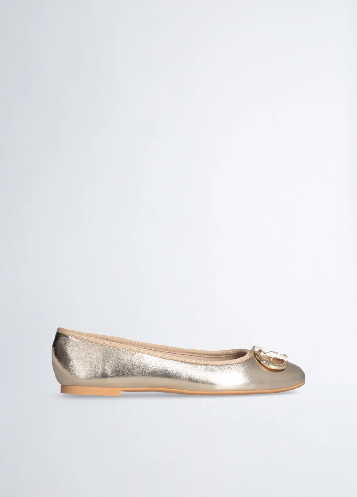Liu Jo Ballerines en cuir lamé|Femme Mocassins