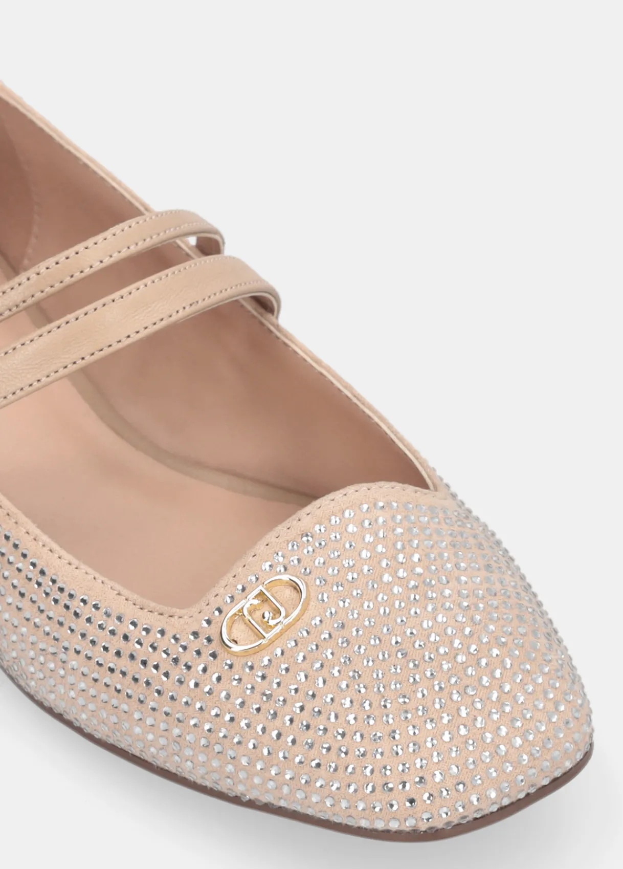 Liu Jo Ballerines strassées all-over|Femme Mocassins
