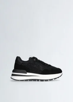 Liu Jo Baskets avec logo en strass|Femme Sneakers