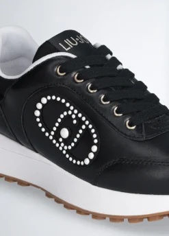 Liu Jo Baskets en cuir|Femme Sneakers