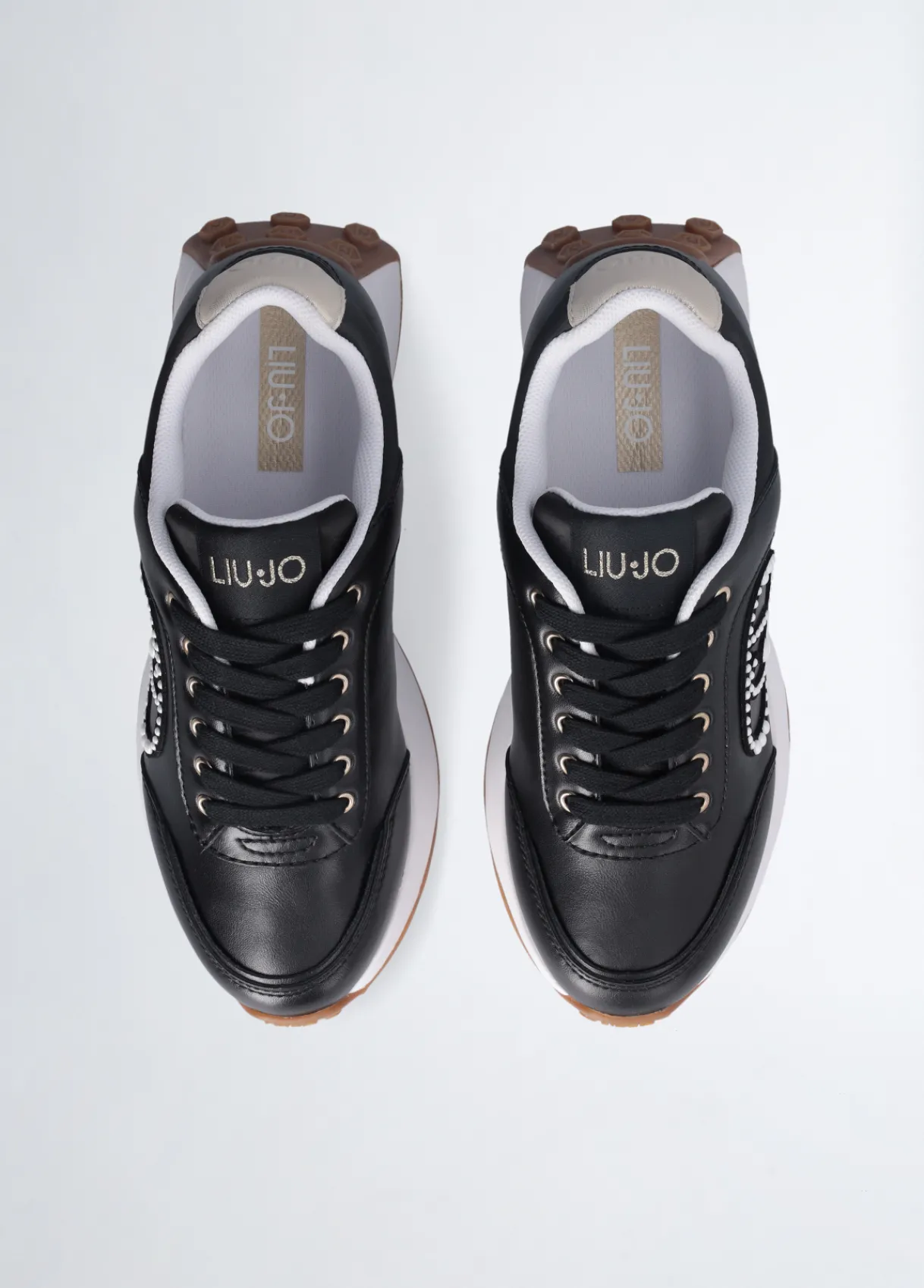 Liu Jo Baskets en cuir|Femme Sneakers