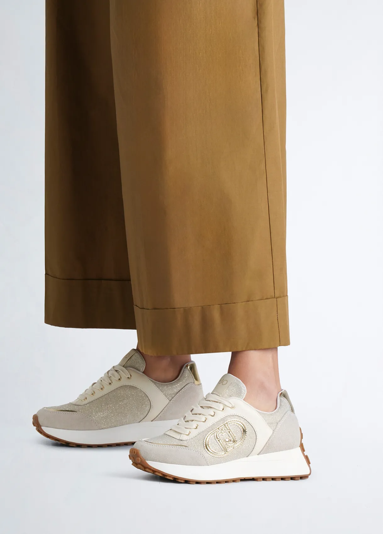 Liu Jo Baskets en lurex|Femme Sneakers
