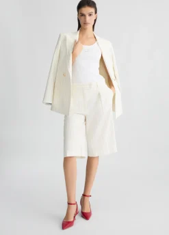 Liu Jo Bermuda à rayures|Femme Pantalons|Tailleurs