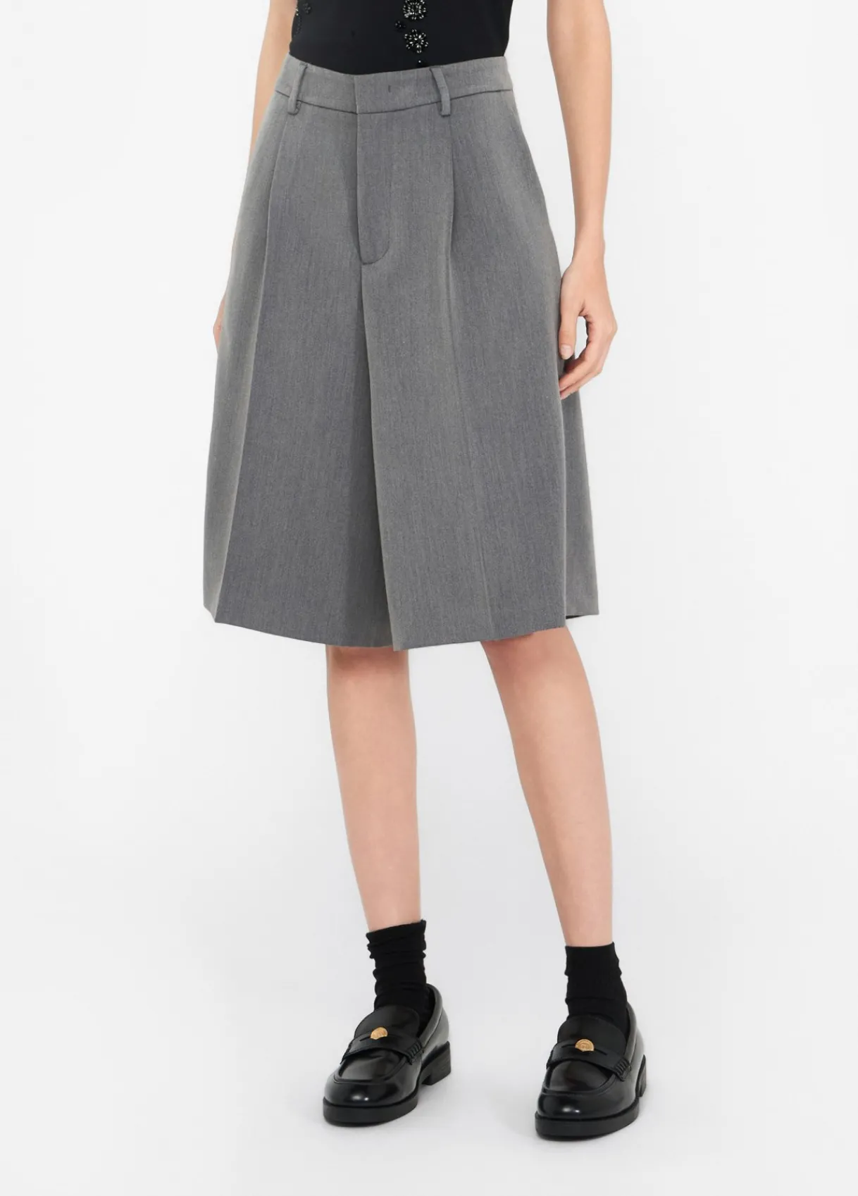 Liu Jo Bermuda avec pinces|Femme Pantalons