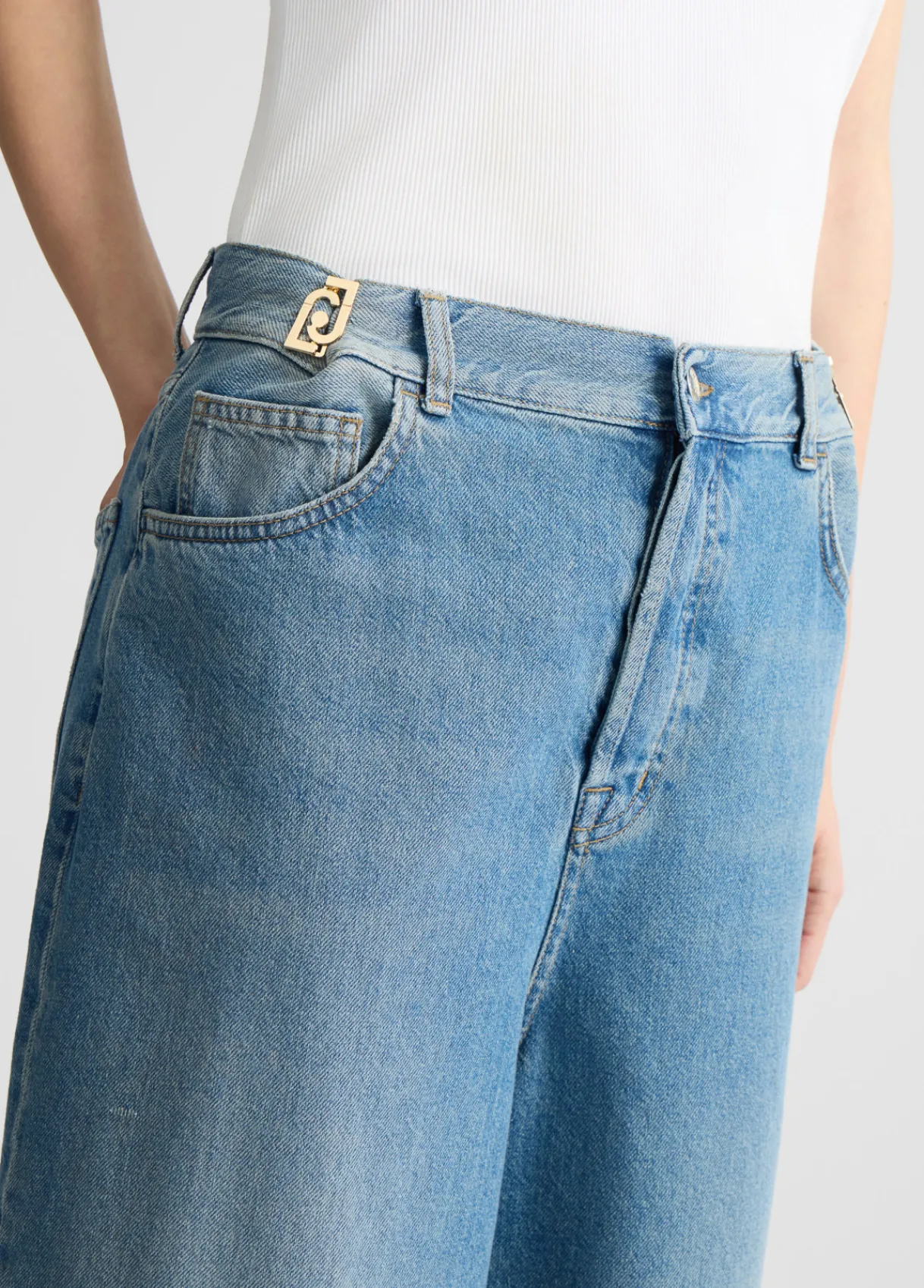 Liu Jo Bermuda en jean|Femme Pantalons