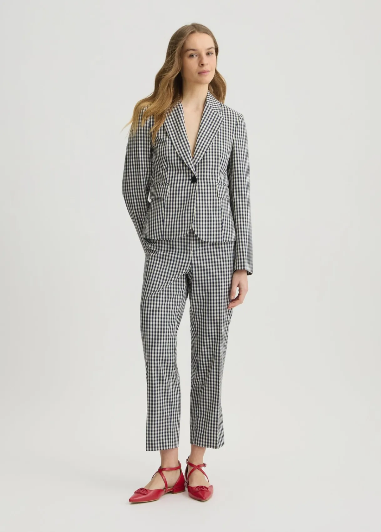 Liu Jo Blazer à carreaux|Femme Vestes|Tailleurs