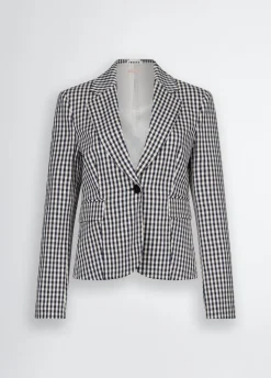 Liu Jo Blazer à carreaux|Femme Vestes|Tailleurs