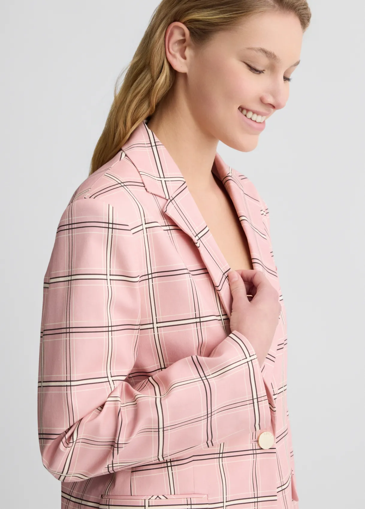 Liu Jo Blazer à carreaux|Femme Vestes|Tailleurs