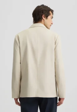 Liu Jo Blazer en lin et coton|Homme Vestes Et Gilets