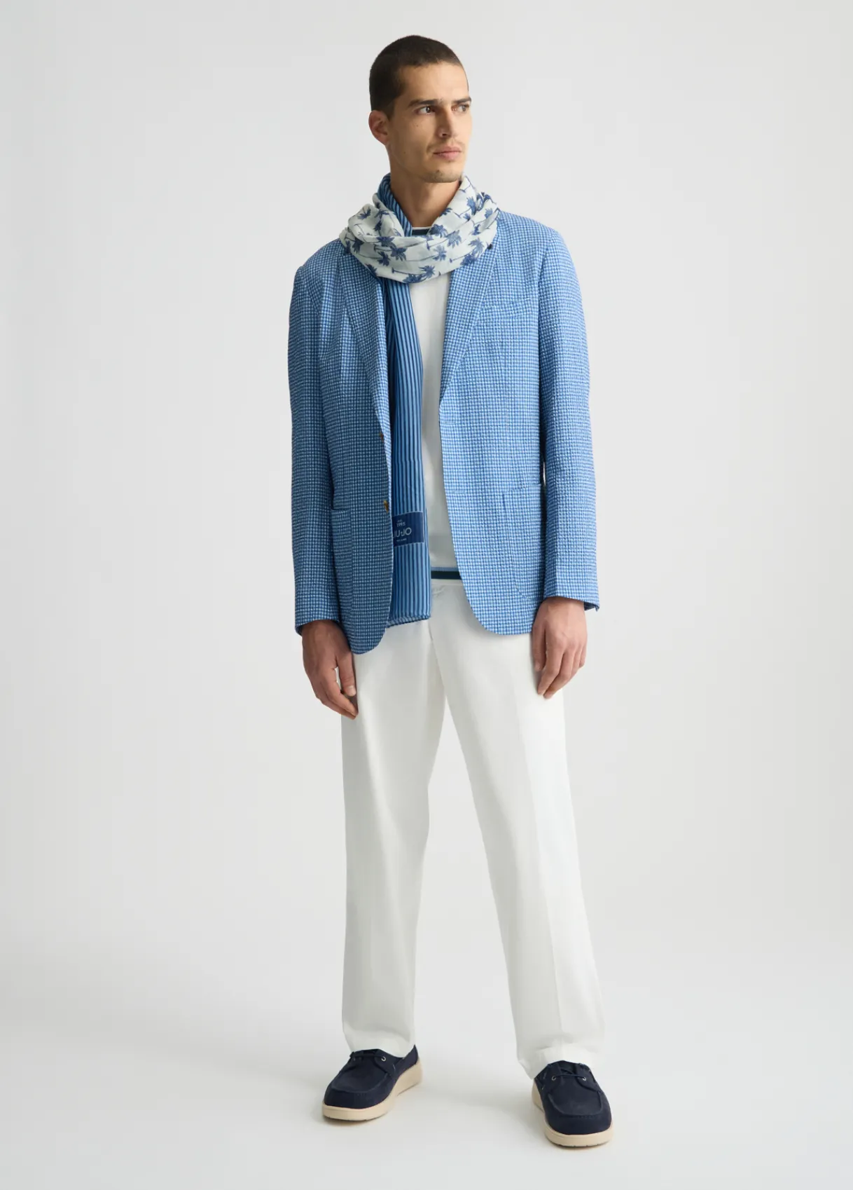 Liu Jo Blazer en seersucker|Homme Vestes Et Gilets