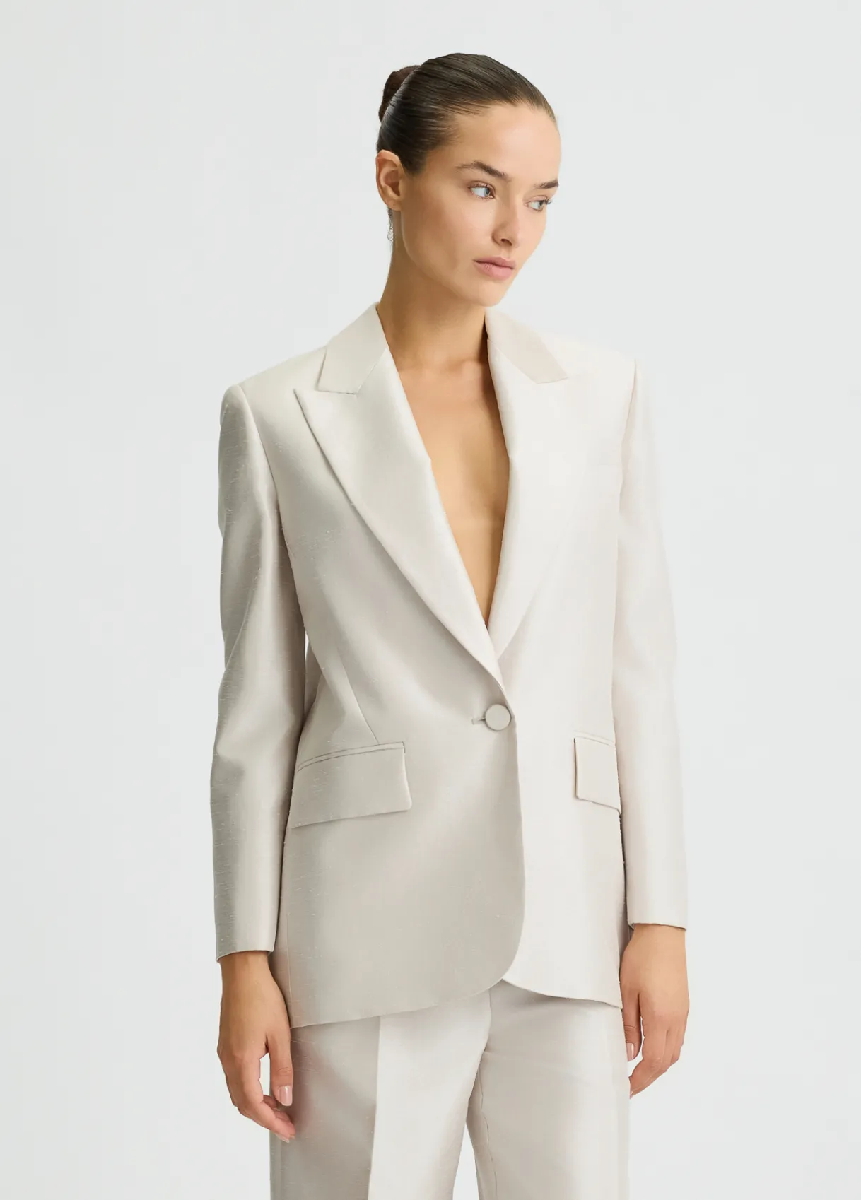 Liu Jo Blazer en shantung|Femme Tailleurs|Cérémonie
