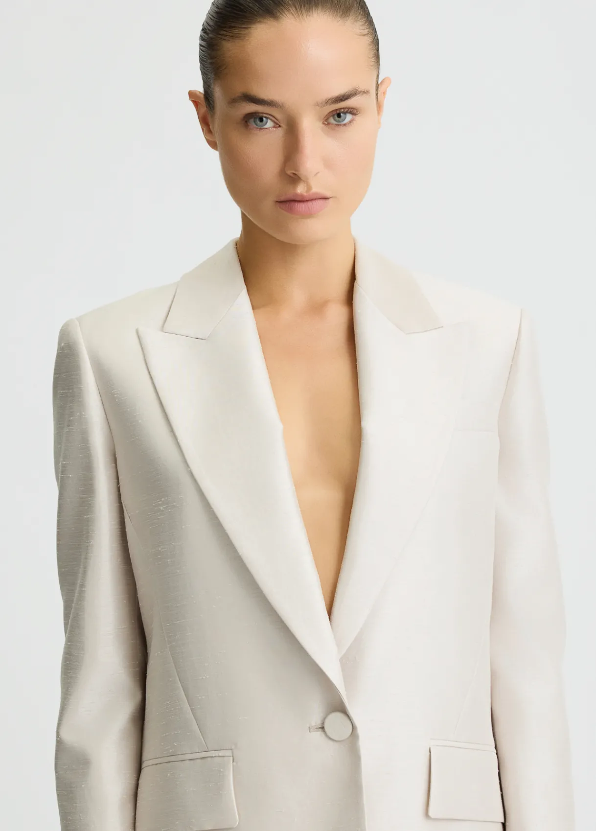 Liu Jo Blazer en shantung|Femme Tailleurs|Cérémonie