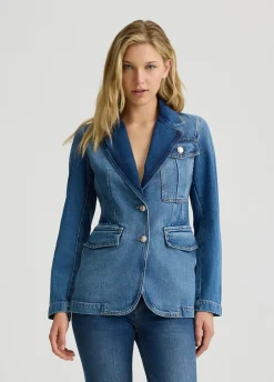 Liu Jo Blazer en toile denim|Femme Vestes
