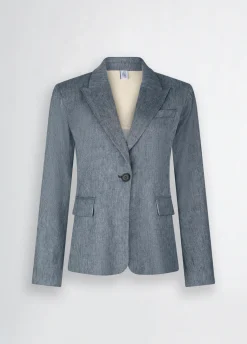 Liu Jo Blazer en toile denim|Femme Vestes|Tailleurs