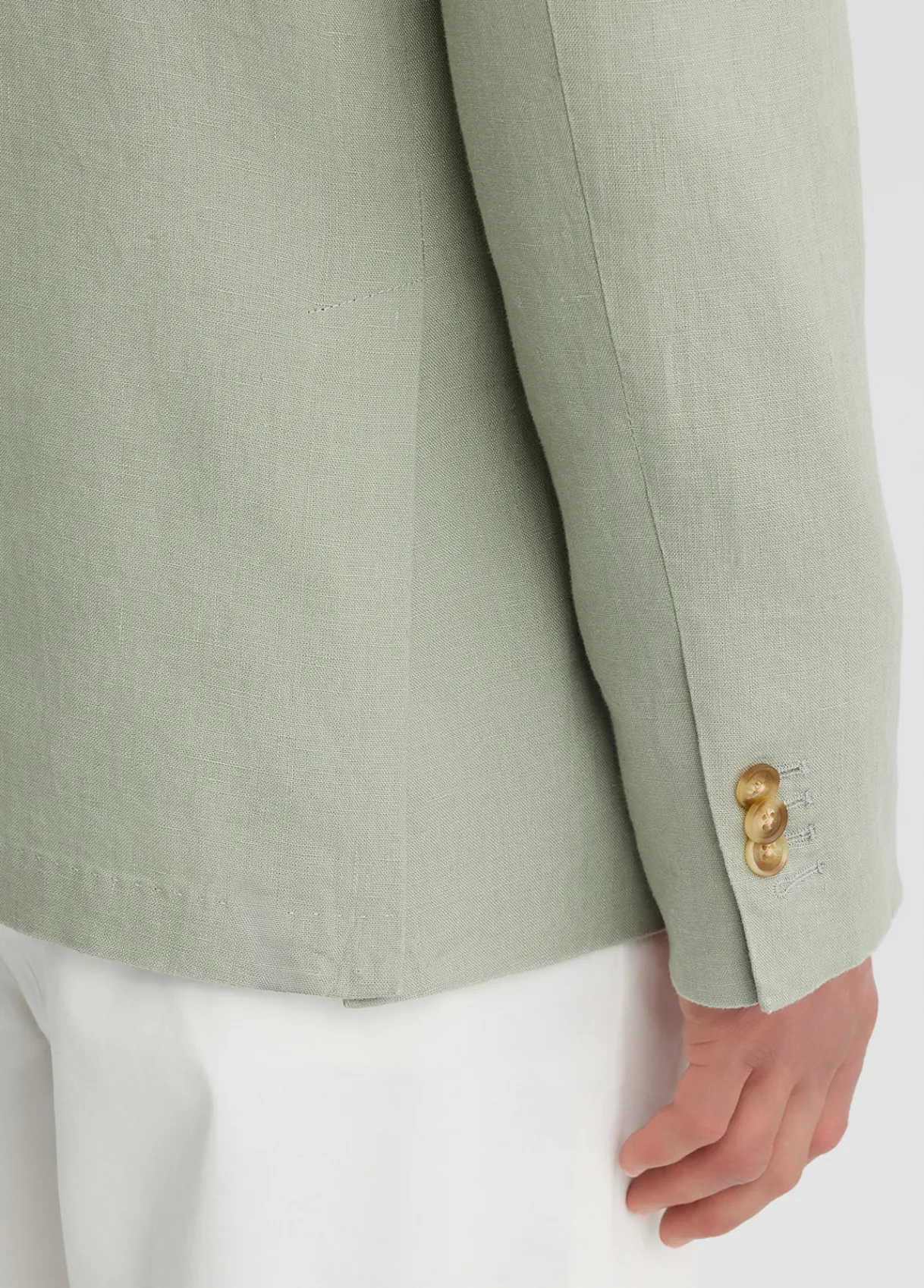 Liu Jo Blazer sauge 100% lin|Homme Vestes Et Gilets