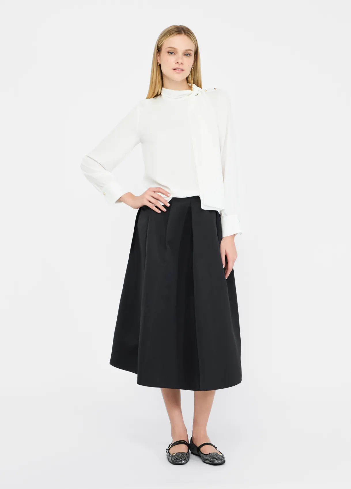 Liu Jo Blouse avec écharpe|Femme Chemises Et Blouses