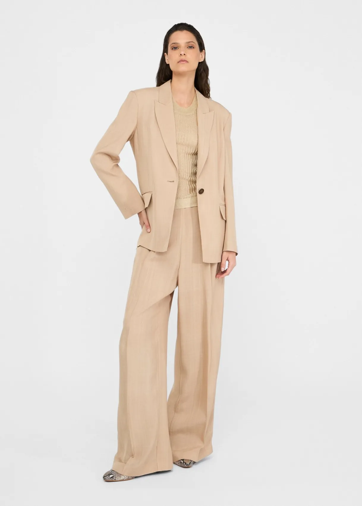 Liu Jo Blouse avec détails en dentelle|Femme Vestes|Tailleurs