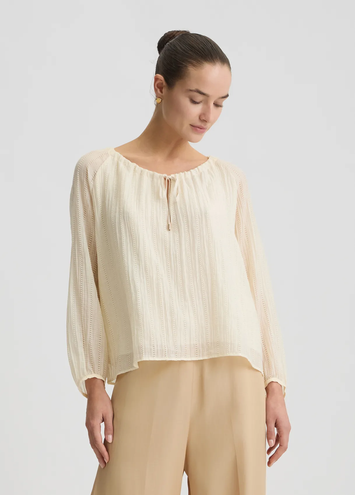 Liu Jo Blouse avec lacets|Femme Chemises Et Blouses