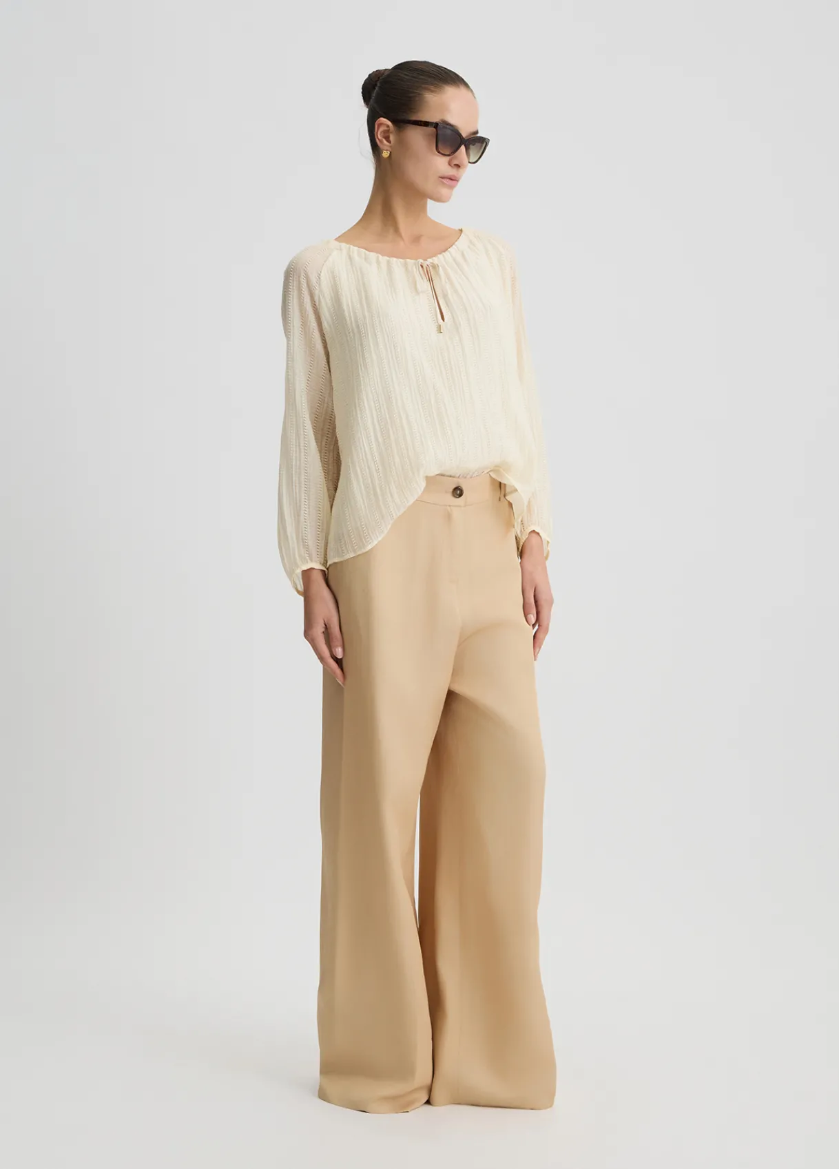 Liu Jo Blouse avec lacets|Femme Chemises Et Blouses