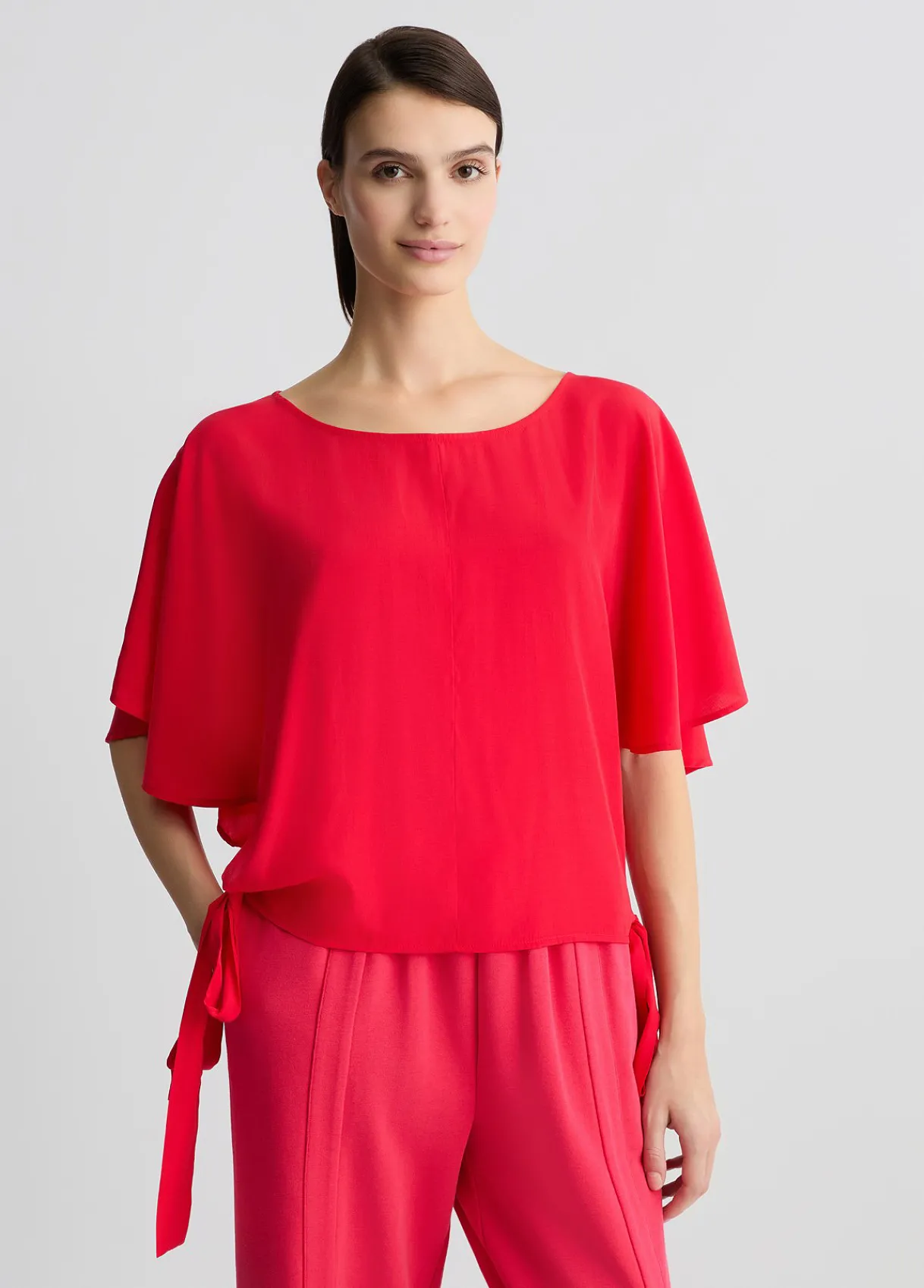 Liu Jo Blouse avec nœuds|Femme Mode Plage|Chemises Et Blouses