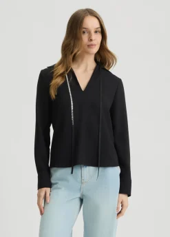 Liu Jo Blouse avec strass|Femme Chemises Et Blouses