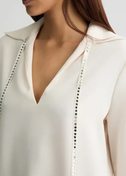 Liu Jo Blouse avec strass|Femme Chemises Et Blouses
