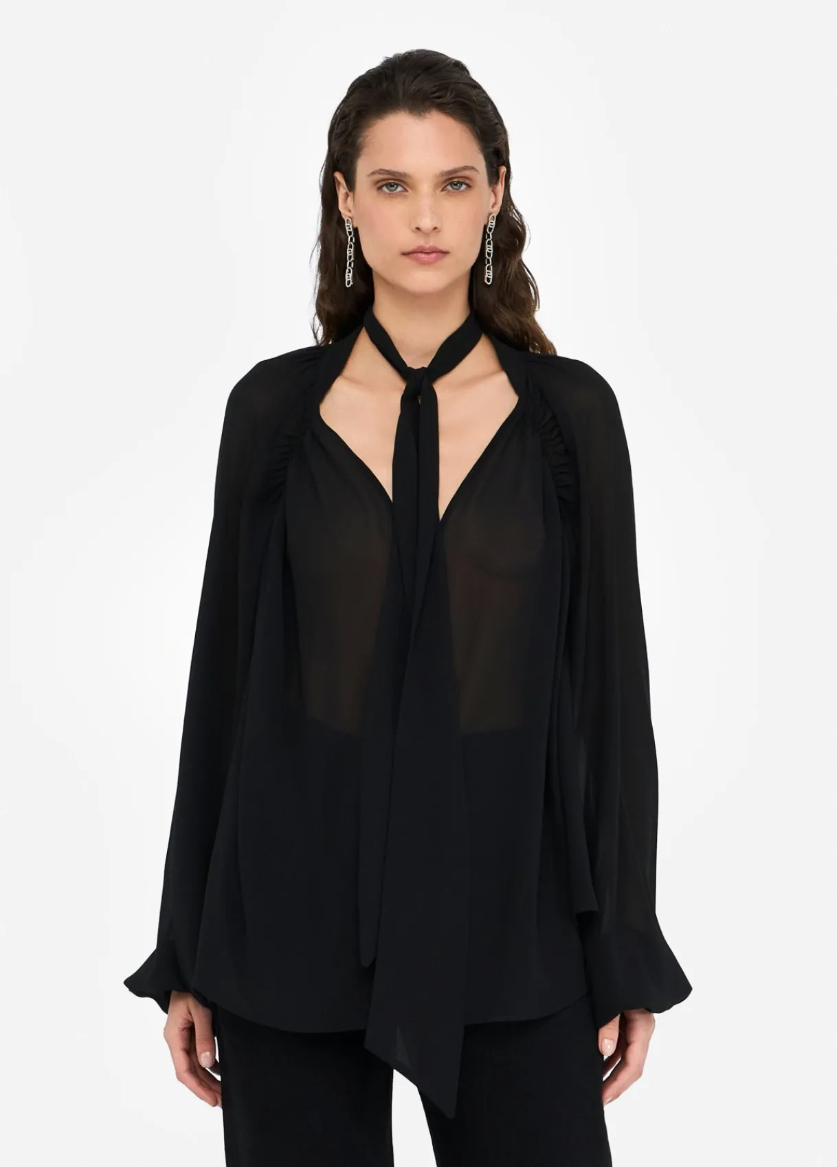 Liu Jo Blouse en georgette|Femme Chemises Et Blouses