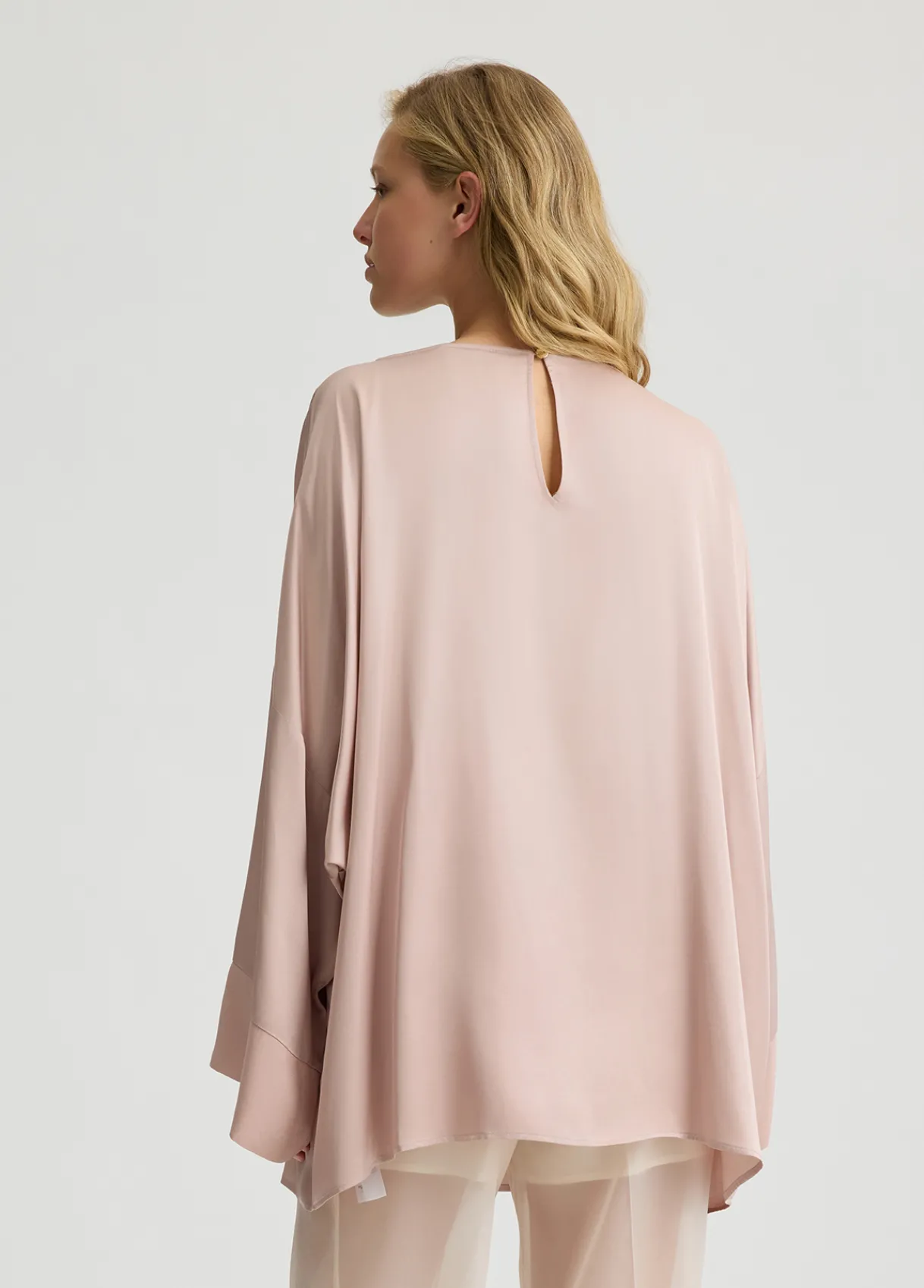 Liu Jo Blouse en georgette et satin|Femme Chemises Et Blouses