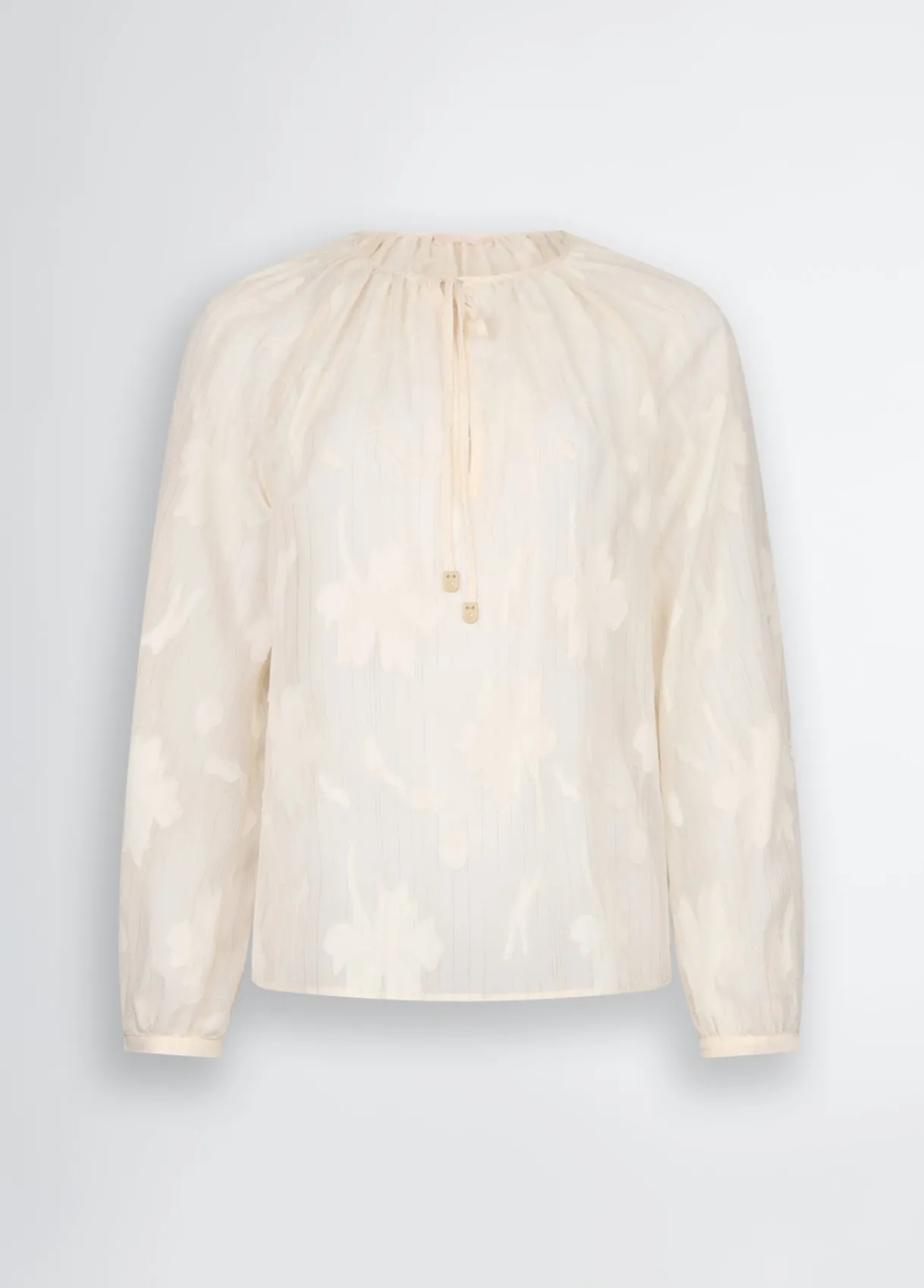 Liu Jo Blouse en lurex® à fleurs|Femme Chemises Et Blouses