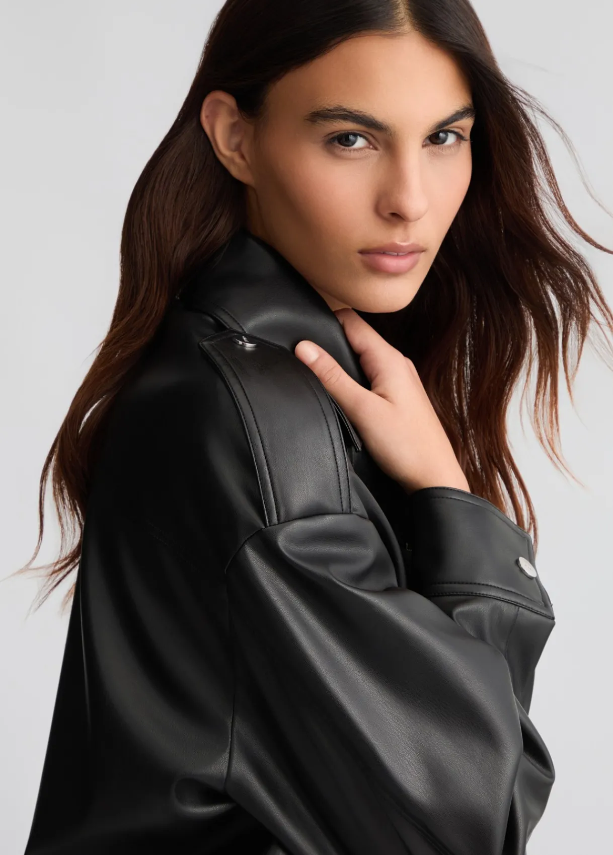 Liu Jo Blouson en tissu enduit|Femme Manteaux|Vestes