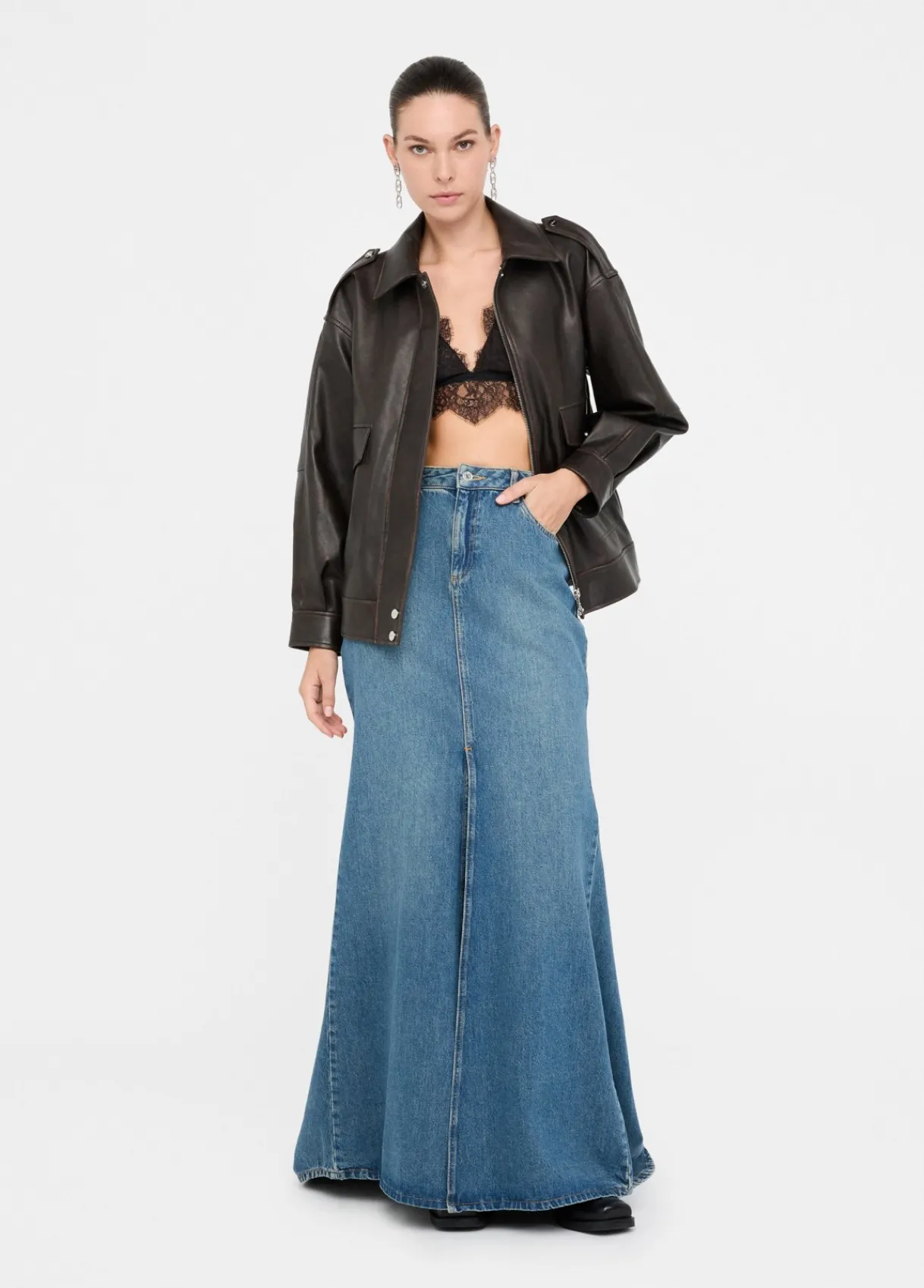 Liu Jo Blouson en tissu enduit|Femme Manteaux