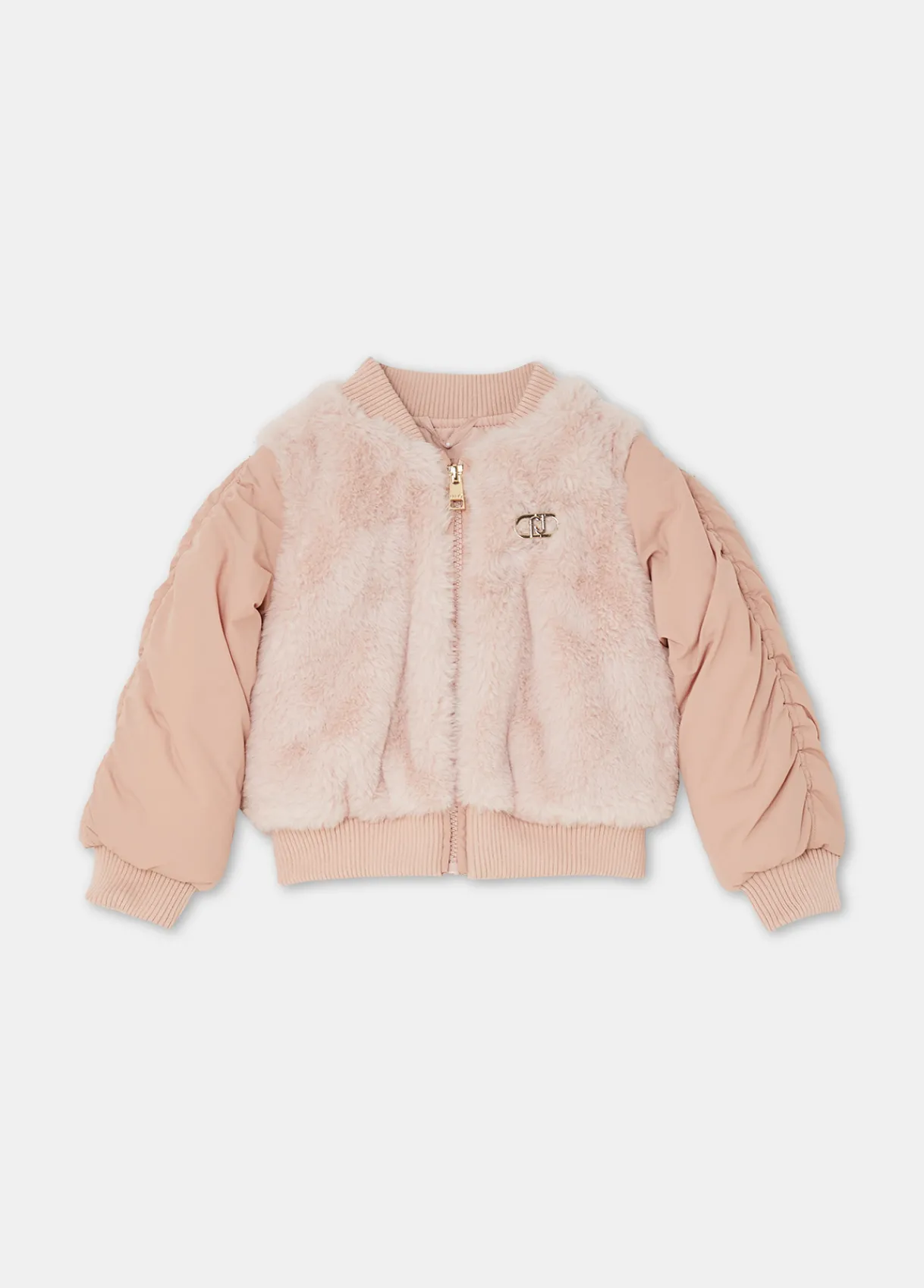 Liu Jo Bomber avec empiècements en imitation fourrure|Enfant Doudounes Et Housses