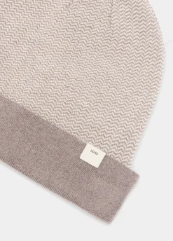 Liu Jo Bonnet en laine à chevrons|Homme Echarpes Et Chapeaux