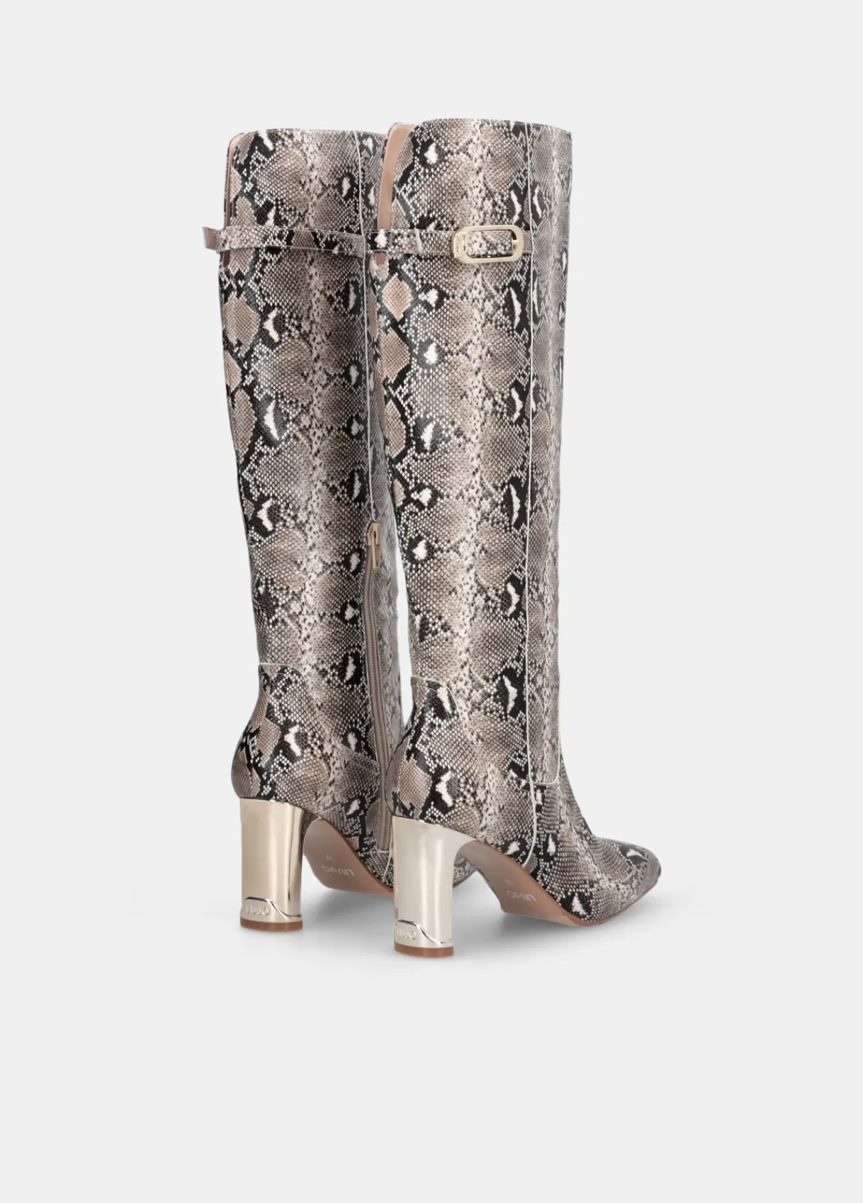 Liu Jo Bottes hautes avec imprimé python|Femme Bottes Et Bottines