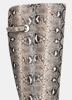 Liu Jo Bottes hautes avec imprimé python|Femme Bottes Et Bottines