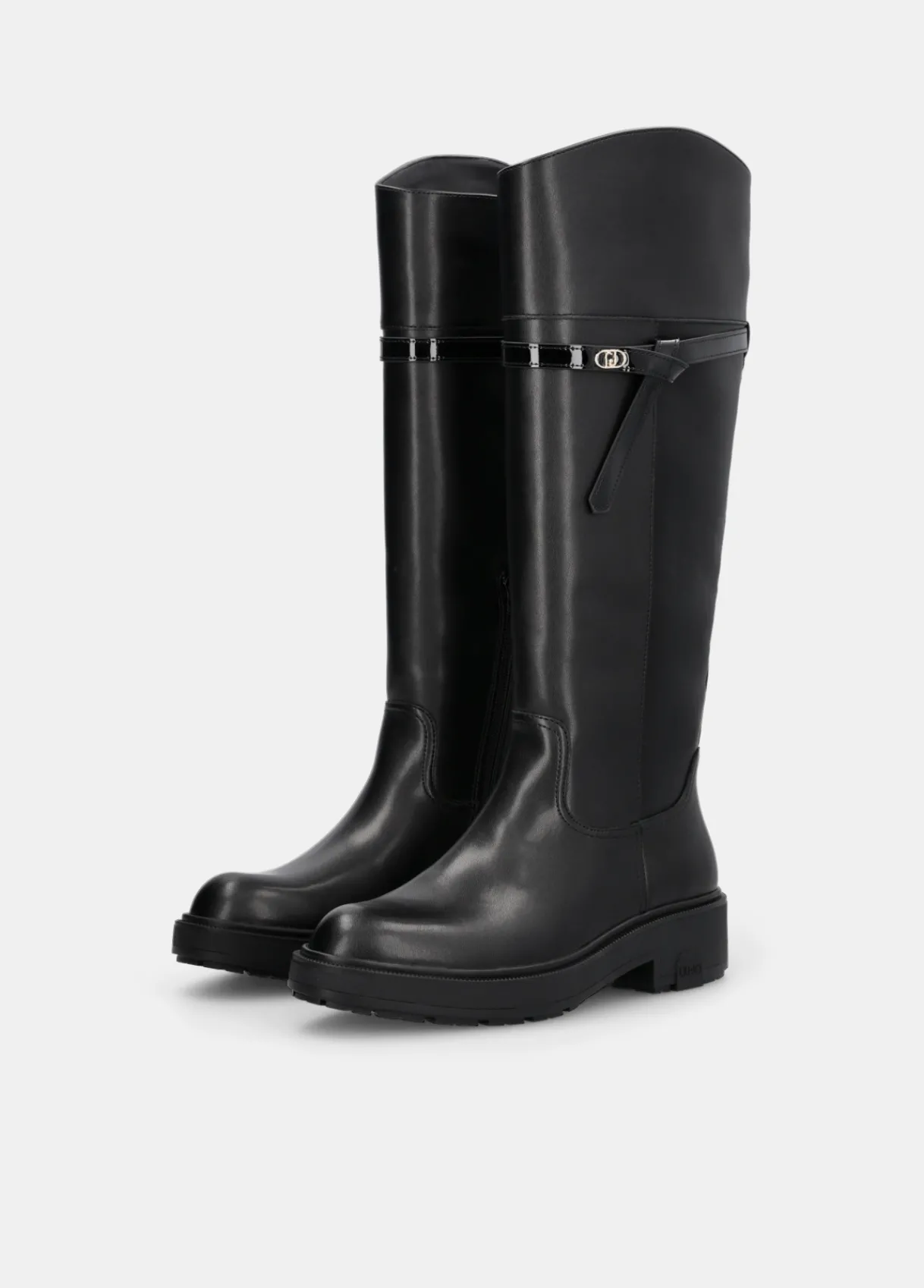 Liu Jo Bottes hautes en cuir|Femme Bottes Et Bottines