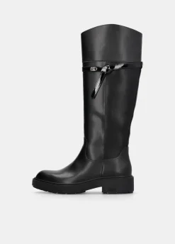 Liu Jo Bottes hautes en cuir|Femme Bottes Et Bottines