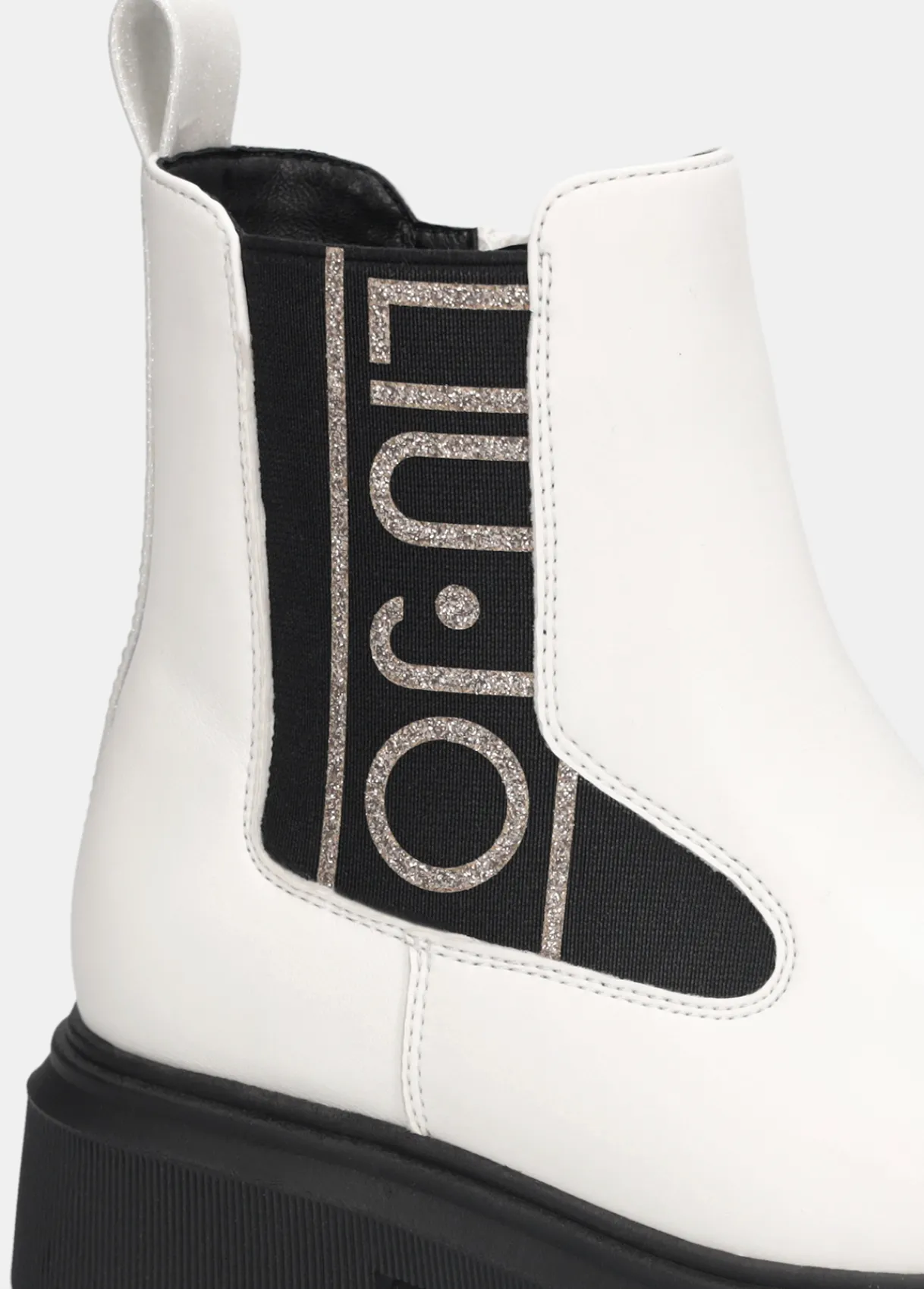 Liu Jo Bottines avec maxi logo glittéré|Enfant Chaussures|Chaussures