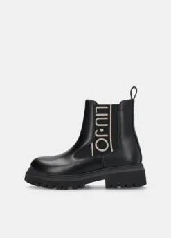 Liu Jo Bottines avec maxi logo glittéré|Enfant Chaussures|Chaussures