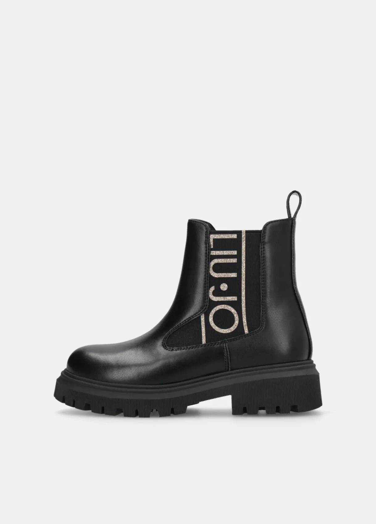 Liu Jo Bottines avec maxi logo glittéré|Enfant Chaussures|Chaussures